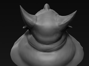 demon head sculpt 08 3D Model