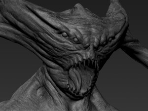demon head sculpt 12 3D Model