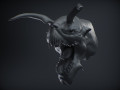 Demon Head Sculpt 13 3D Model