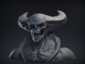 Demon Head Sculpt 14 3D Model