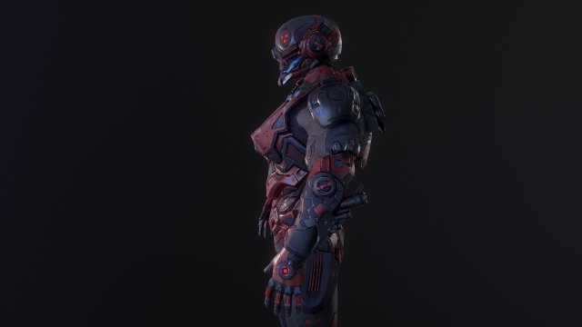 cybernetist rigged Modello 3D .c4d .max .obj .3ds .fbx .stl .blend 