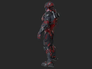 cibernetista truccato Modello 3D