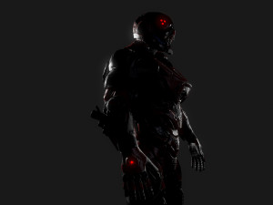 cybernetist rigged Modello 3D