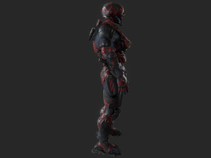 cybernetist rigged Modello 3D