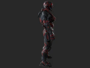 cibernetista truccato Modello 3D