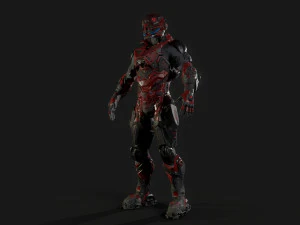 cibernetista truccato Modello 3D