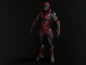 cibernetista truccato Modello 3D