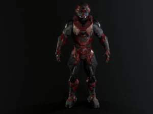 cibernetista truccato Modello 3D