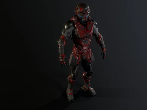 cibernetista truccato Modello 3D