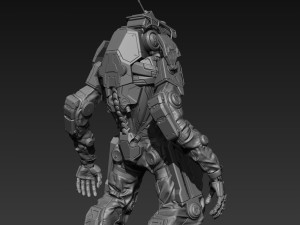 droid concept 01 3D Model