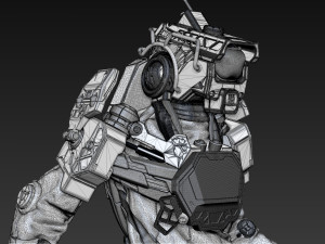 droid concept 01 3D Model