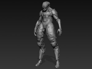 droid concept 02 Modello 3D