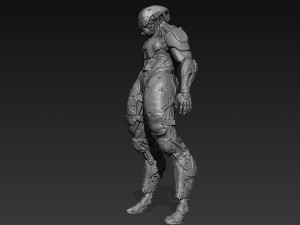 droid concept 02 Modello 3D