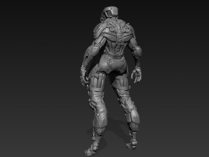 droid concept 02 Modello 3D