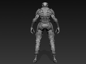 droid concept 02 Modello 3D
