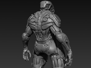 droid concept 02 Modello 3D