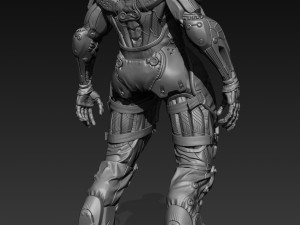 droid concept 02 Modello 3D