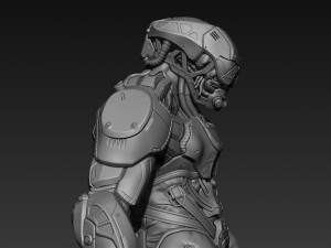 droid concept 02 Modello 3D