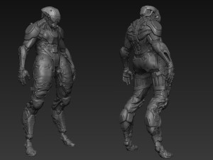 droid concept 02 Modello 3D