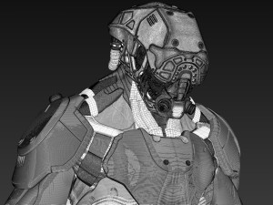 droid concept 02 Modello 3D