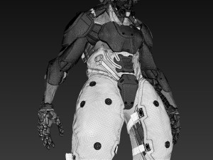 droid concept 02 Modello 3D
