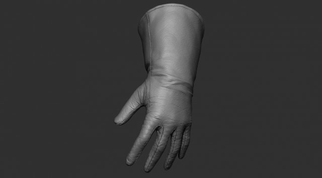 gloves zbrush Model 3D .c4d .max .obj .3ds .fbx .stl .blend 