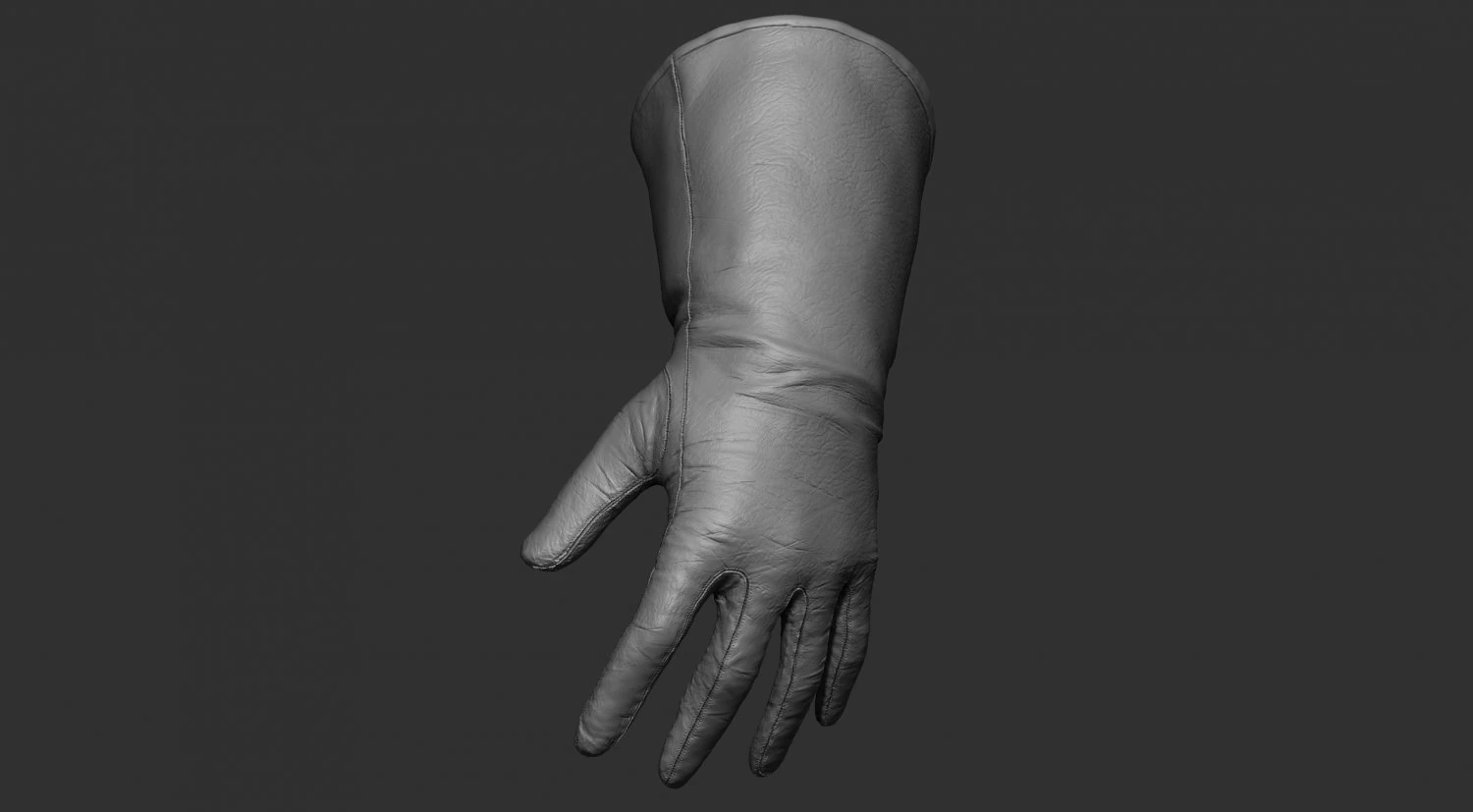 gloves zbrush 3D Model .c4d .max .obj .3ds .fbx .stl .blend 