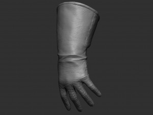 gloves zbrush Model 3D
