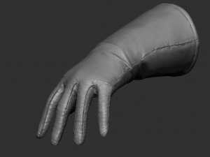 gloves zbrush Model 3D