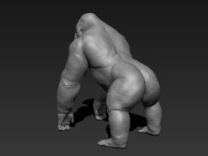 gorilla 3d print 3D Model