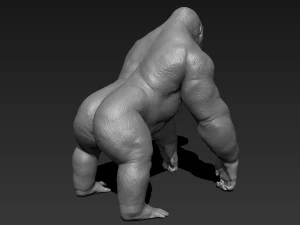 gorilla 3d print 3D Model