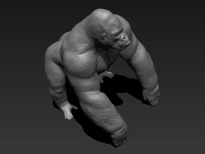 gorilla 3d print 3D Model
