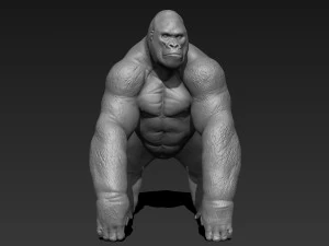gorilla 3d print 3D Model