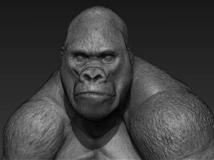 gorilla 3d print 3D Model