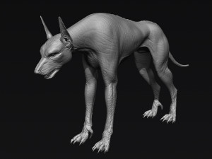 hellhound Model 3D