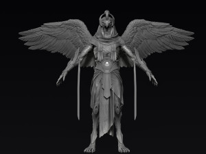 egyptian god horus 3D Model