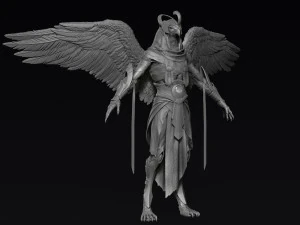 egyptian god horus 3D Model