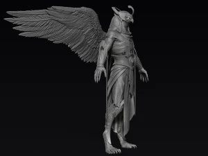 egyptian god horus 3D Model
