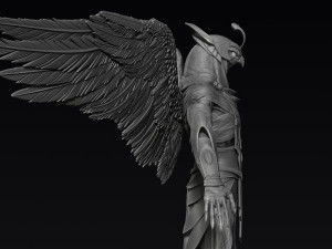 egyptian god horus 3D Model