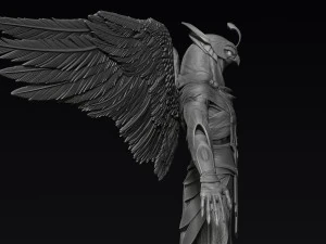 egyptian god horus 3D Model