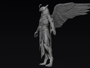 egyptian god horus 3D Model
