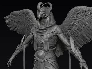 egyptian god horus 3D Model