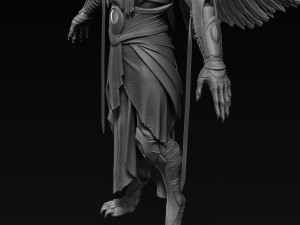 egyptian god horus 3D Model