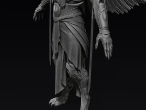 egyptian god horus 3D Model