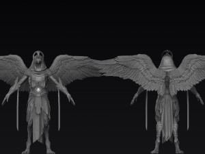 egyptian god horus 3D Model