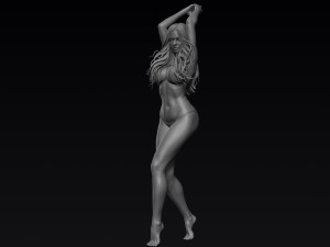 woman realistic zbrush sculpt 1 3D Model
