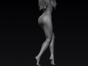 woman realistic zbrush sculpt 1 3D Model