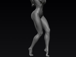 woman realistic zbrush sculpt 1 3D Model