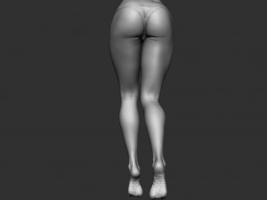woman realistic zbrush sculpt 1 3D Model