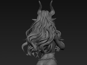 sexy demon 3D 모델